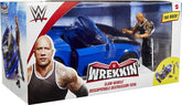 WWE Wrekkin Slam - Mobile Vehicle with The Rock Basic Action Figure GYV51 - Colorland Toys